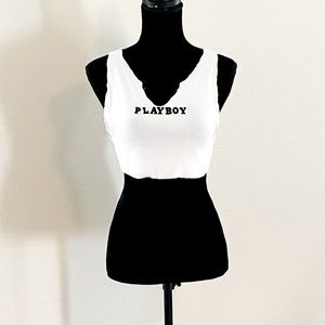5/$25! Playboy Crop Top
